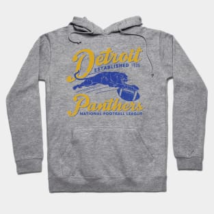 Detroit Panthers Football Hoodie